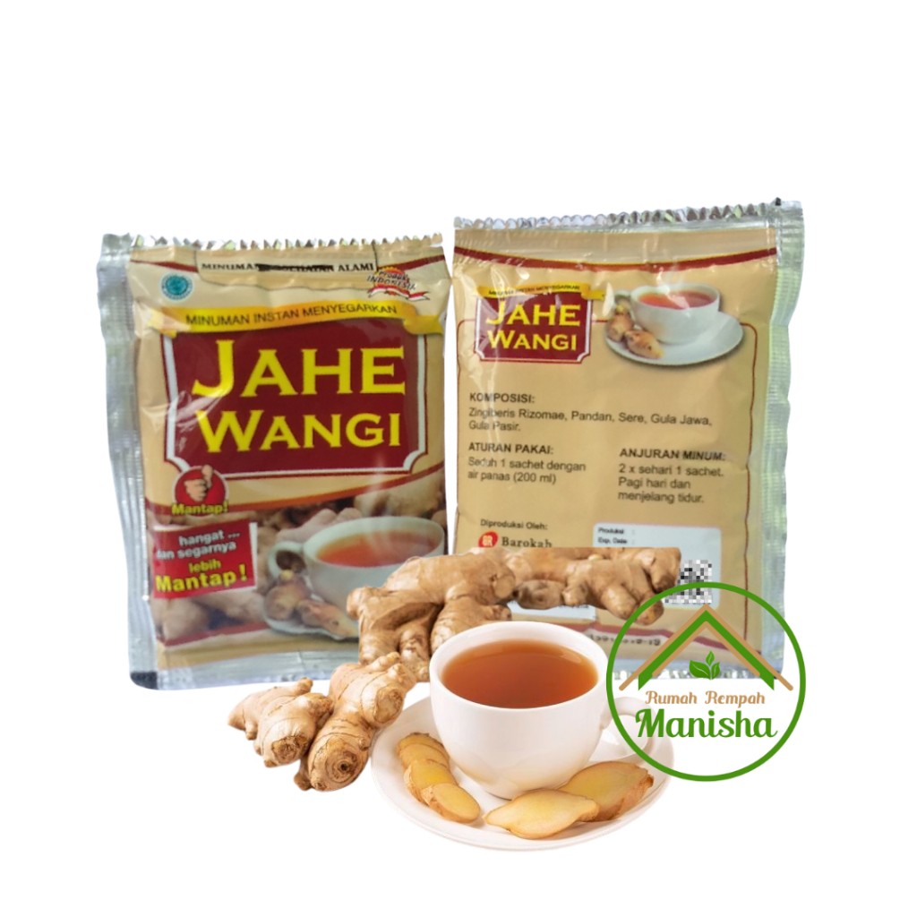 Instant Ginger Spice Drink Sachet 25g Jahe Wangi Al-Ghuroba Indonesia