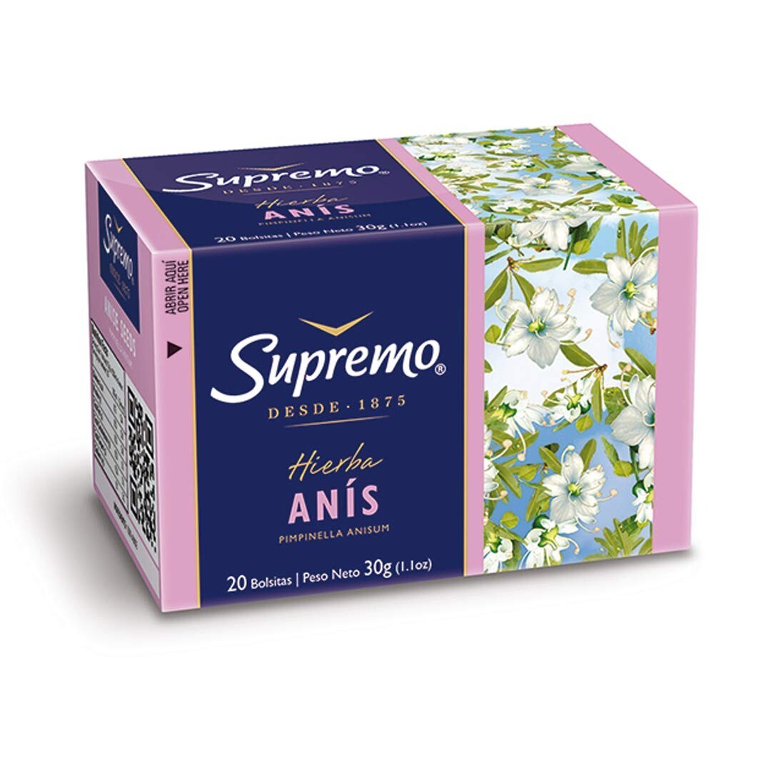 Anise Seeds – Anis – 20 Tea bags 1.1 Oz – Supreme