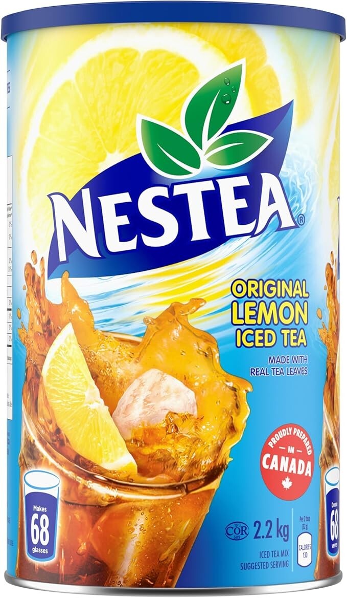 NESTEA Original Lemon Iced Tea Canister, 2.2 Kg – FREE SHIPPING