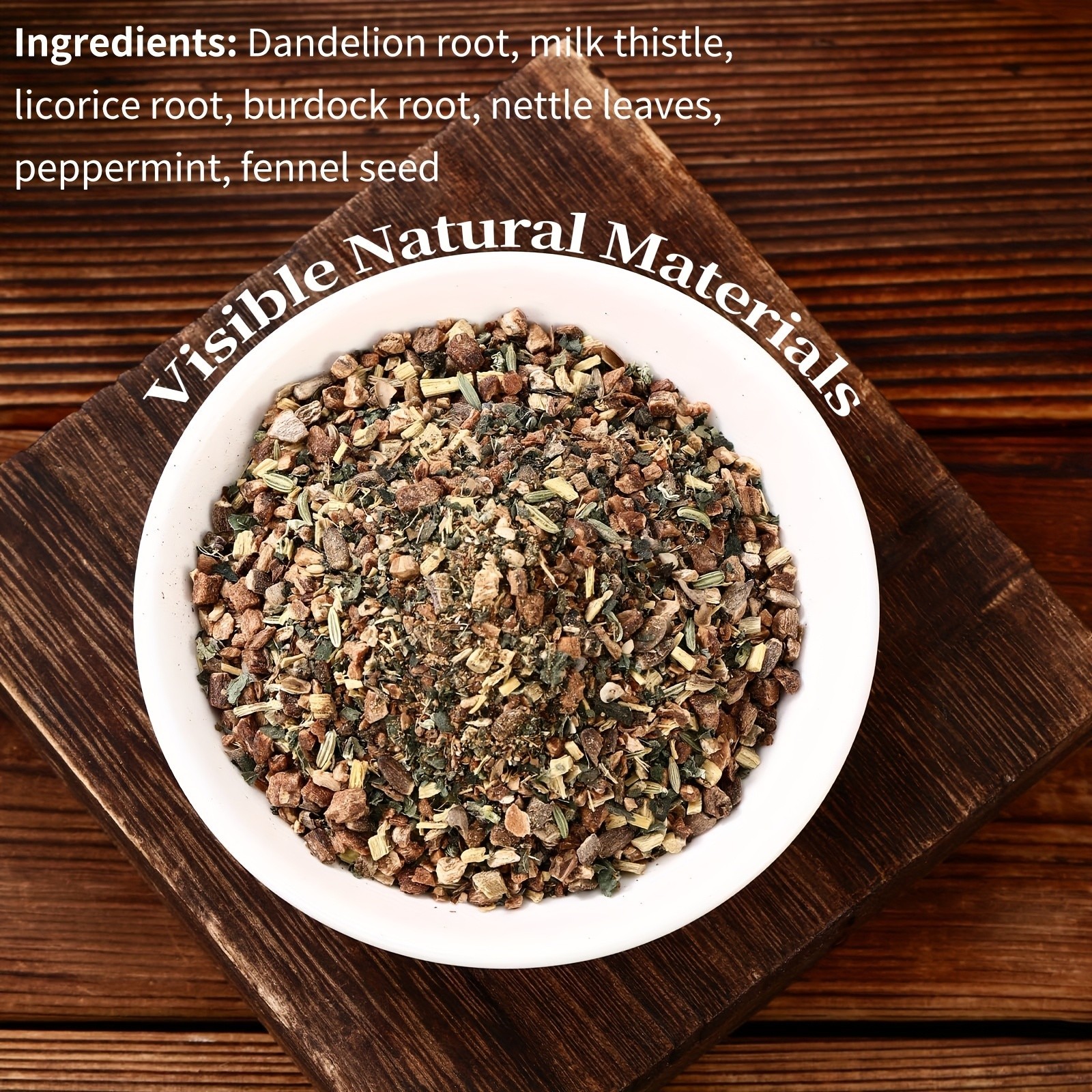 Dandelion Burdock Nettle Licorice Peppermint Root Herbal Tea 50 Sachets Detox US