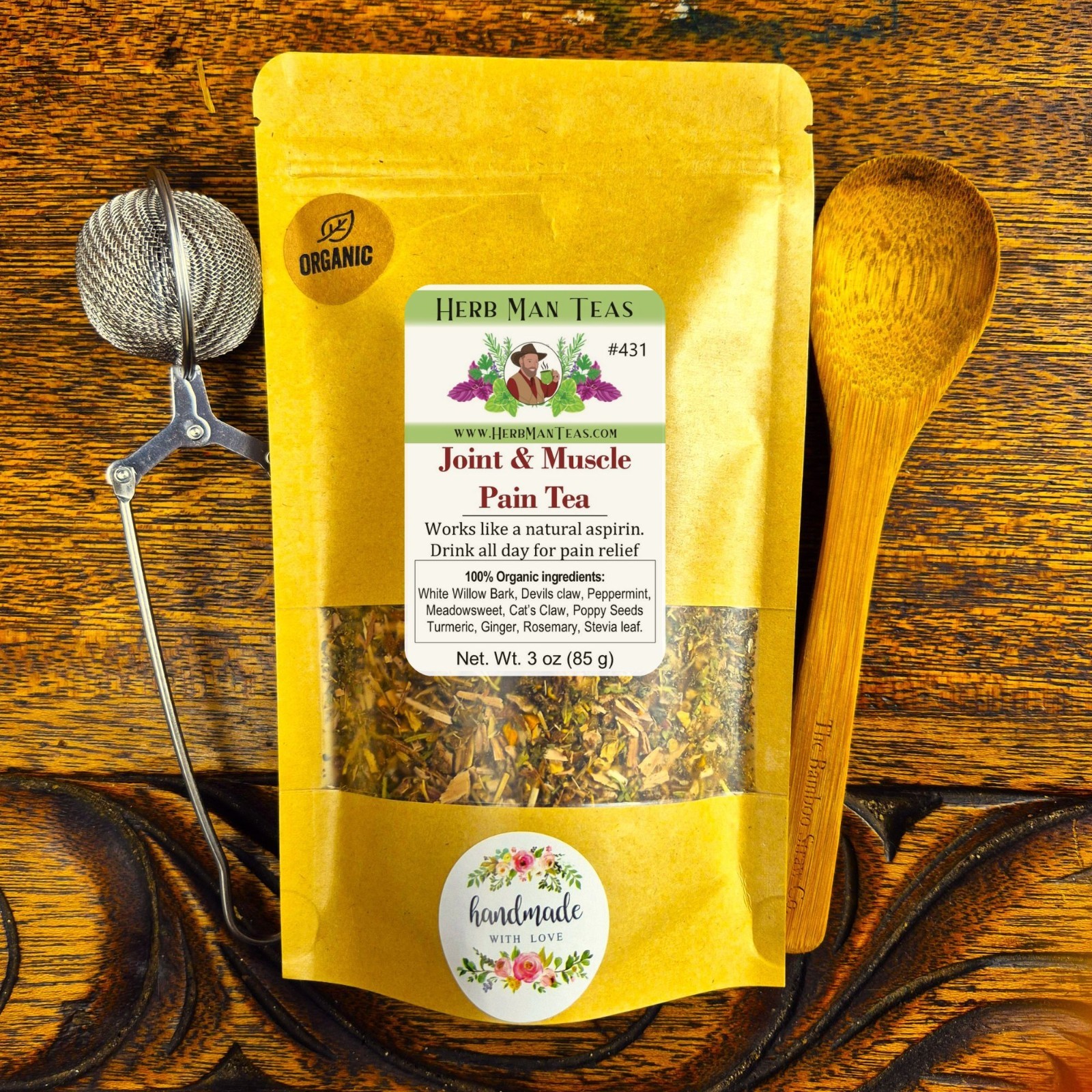 Joint & Muscle Pain Tea – Fast-acting and natural relief for joints & muscles