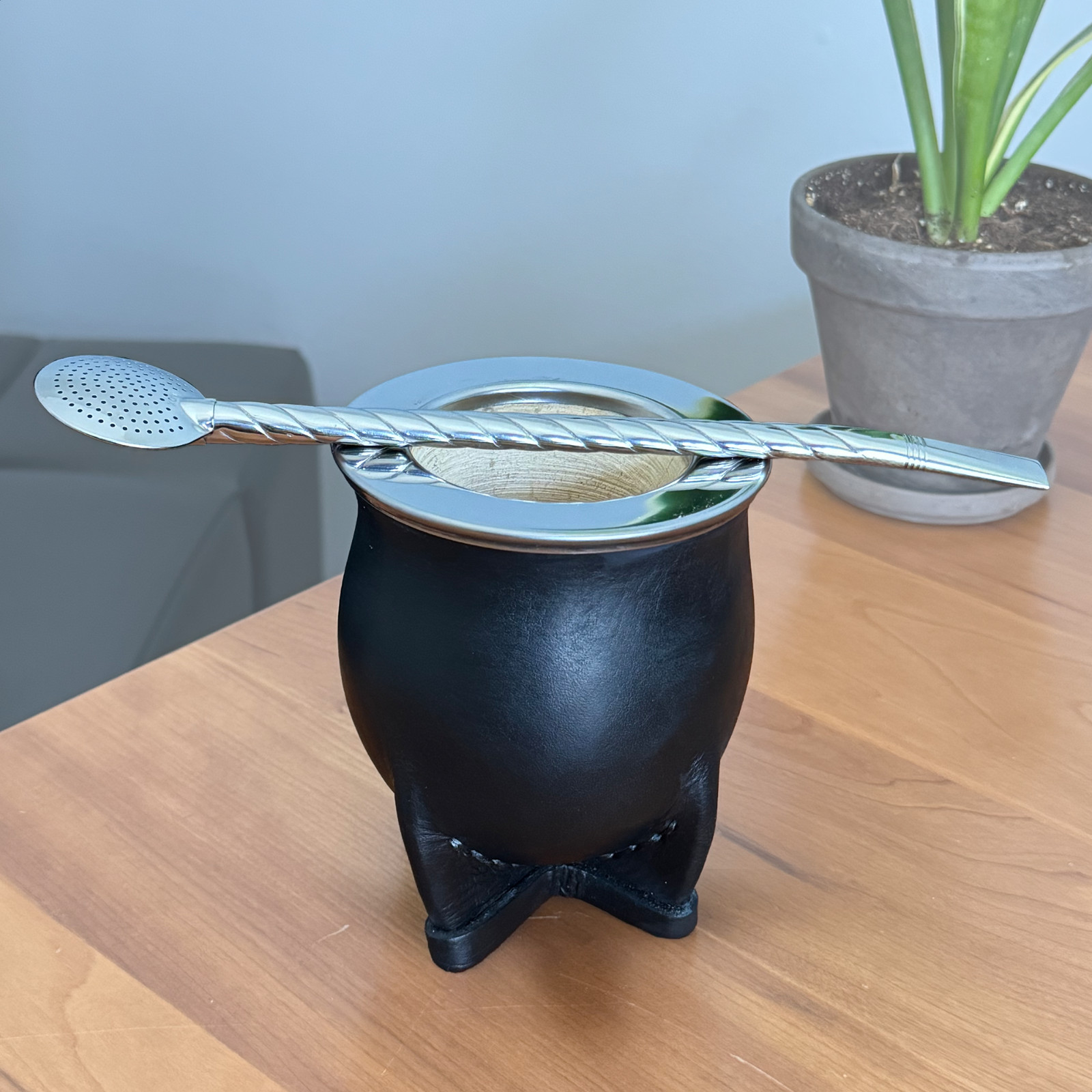 Yerba Mate Set – Mate de Calabaza Gourd – Bombilla – Handcrafted – Argentina