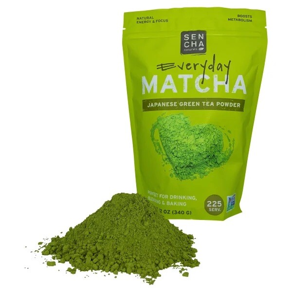 3 Pack Sencha Naturals Everyday Matcha Green Tea Powder Te verde Japonese