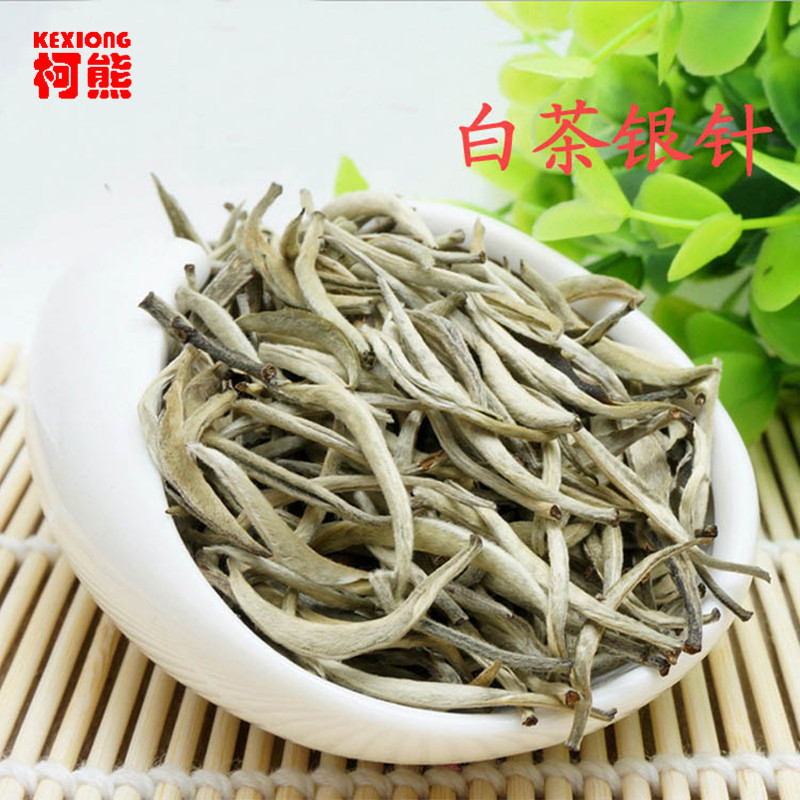 100g Chinese Silver Needle White Tea Anti-old Health Care Tea Organic Green Food
