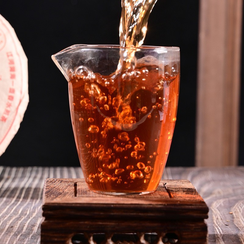 357g Pu’er Tea cake,10-Years Ripe Jingmai Mountain Puer Tea Cake Yunan Puerh Tea