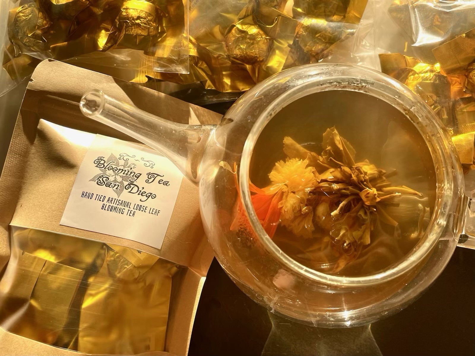 blooming tea balls