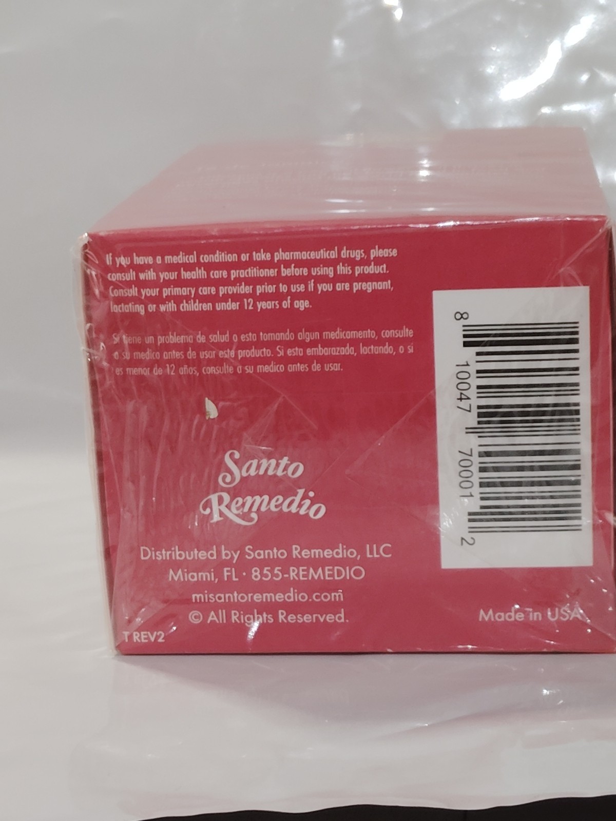 Dr Juan’s Santo Remedio Te De Jamaica Hibiscus Antioxidant Tea Bags 24 Count