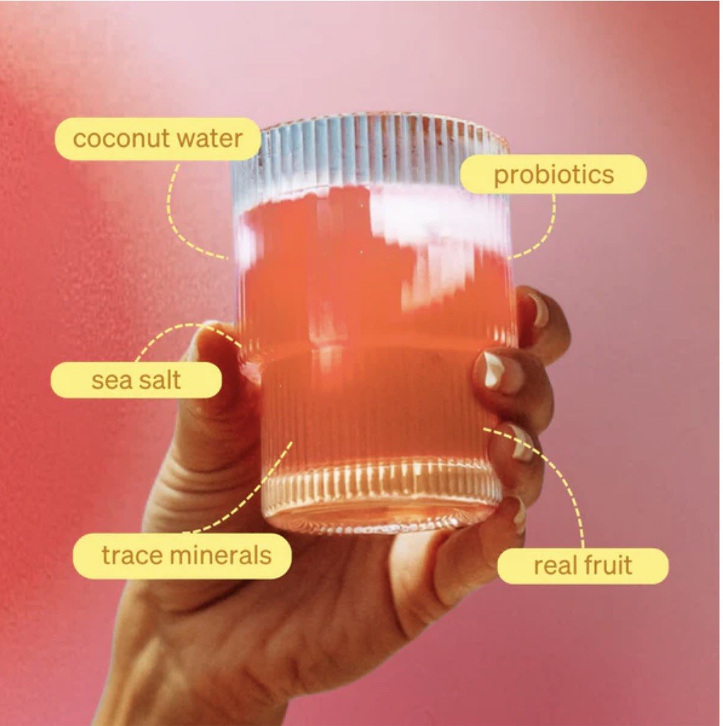 Clevr Hydration & Gut Strawberry Lemonade Supertea 5.08oz