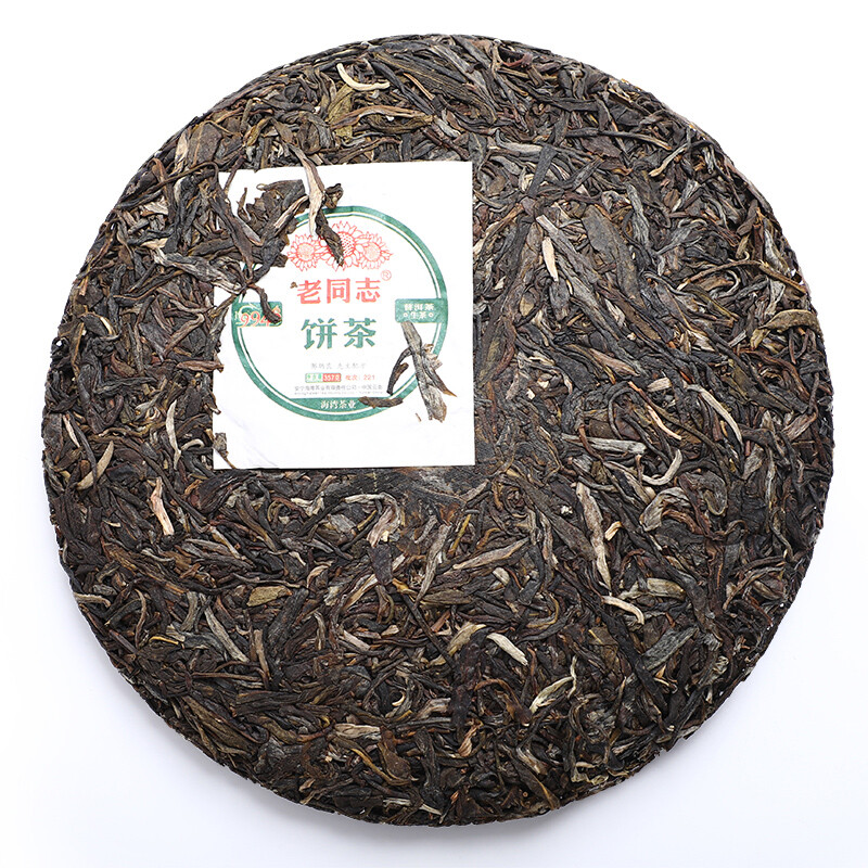 2022 Haiwan 9948 Sheng Puer Tea Lao Tong Zhi (batch 221) Raw Pu Erh Pu’er 357g