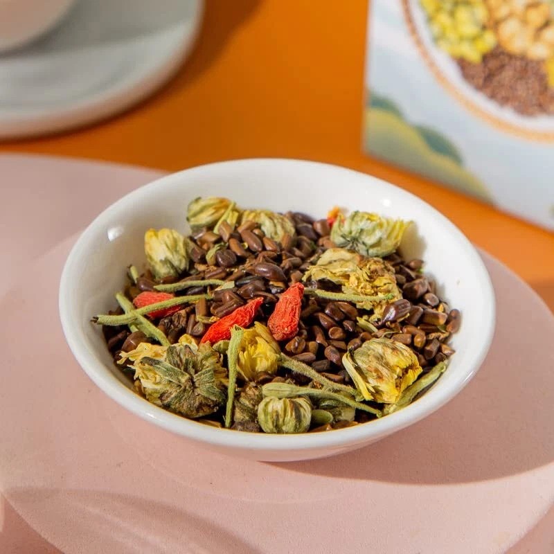 Chrysanthemum Cassia Seeds Tea Bags Combination of Floral Tea 480g (8gX60Bags)