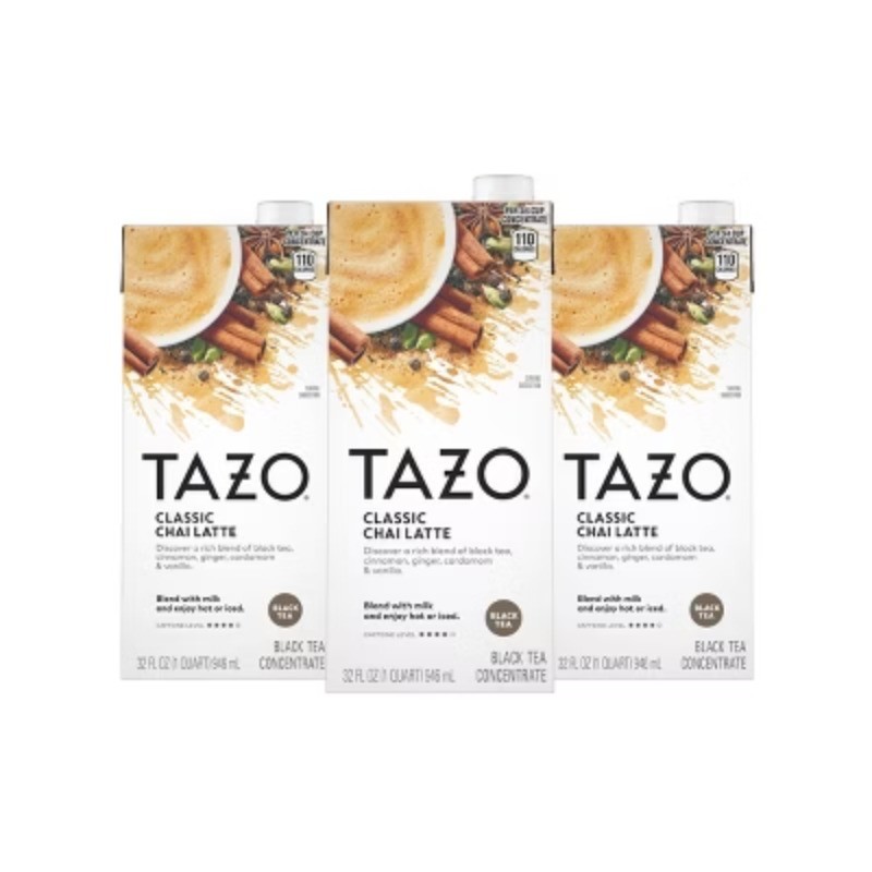 3 Count/32 fl oz Each Classic Chai Latte Black Tea Concentrate