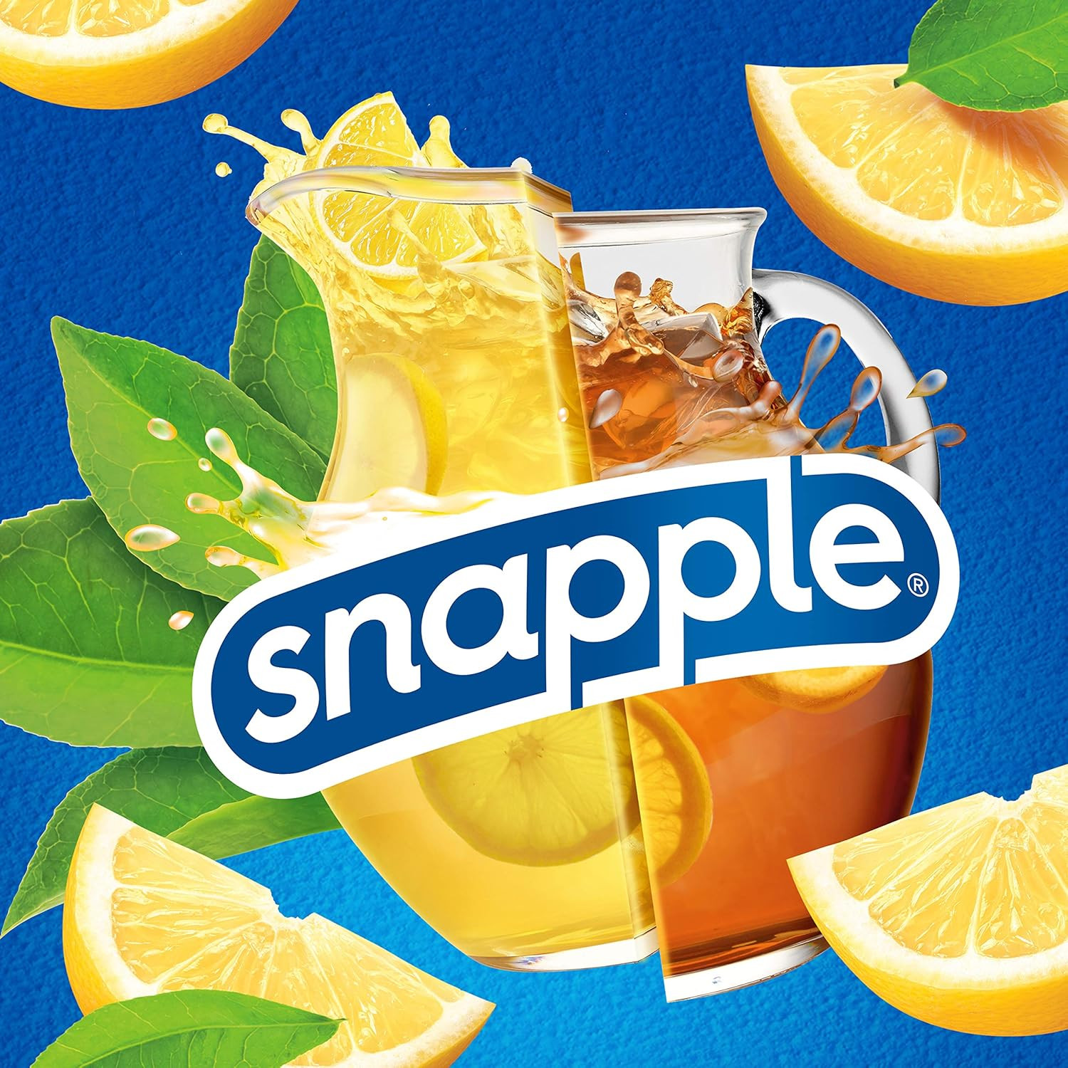 Snapple Zero Sugar Half ‘N Half Tea, 16 Fl Oz, 12-Pack Recycled Bottles