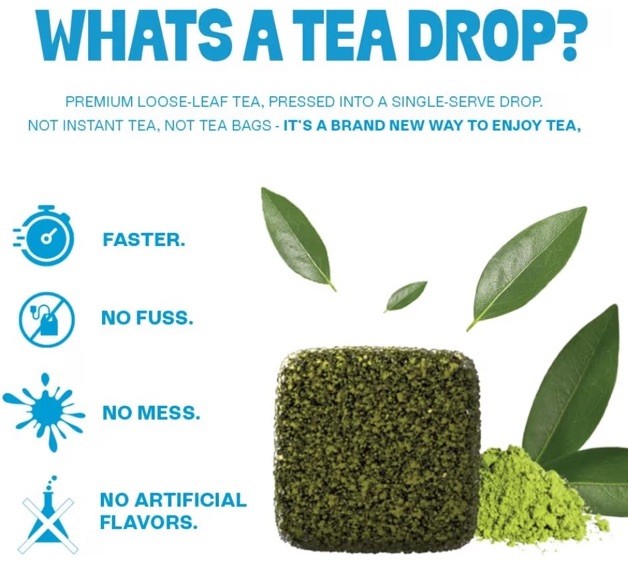 Tea Drops Mother’s Day Gift Organic Dissolvable Loose Leaf Tea 9 Flavors Chai