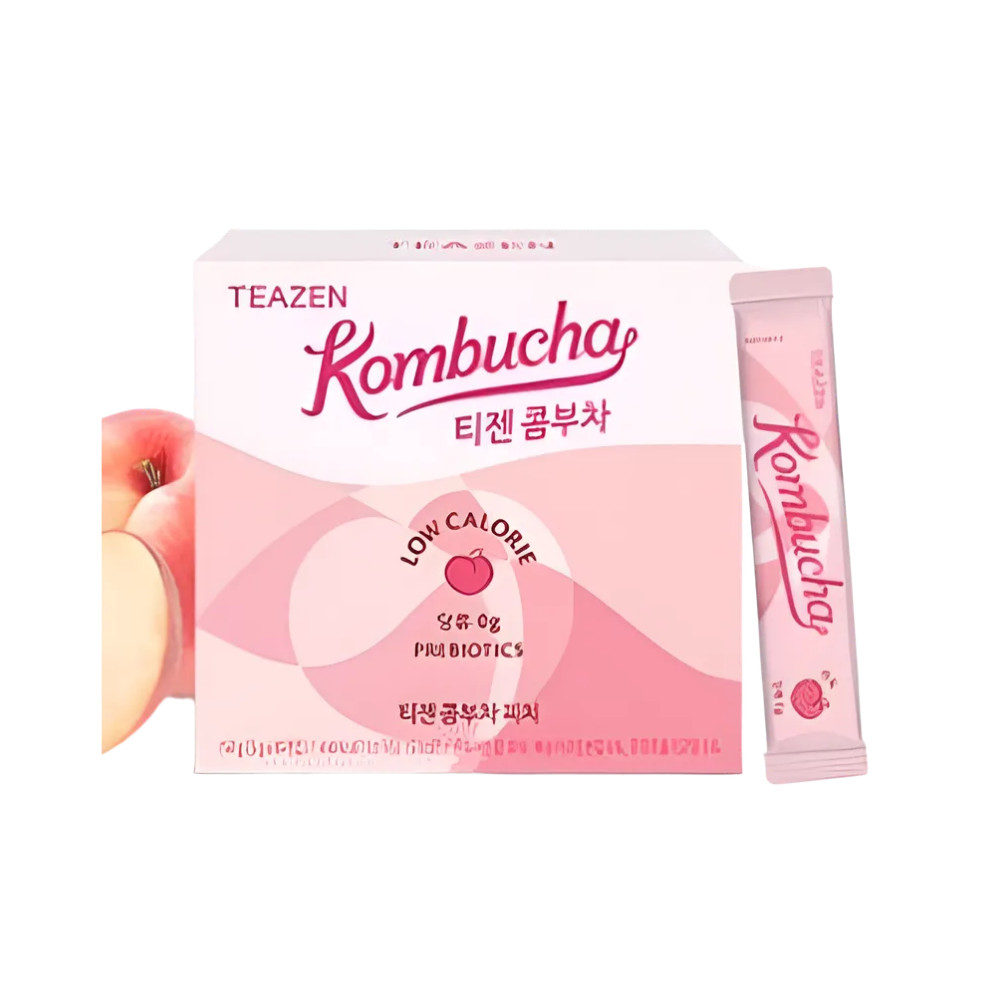 Teazen Kombucha Powder Probiotics 6 Flavors 30 Sticks Korean Healthy Drink