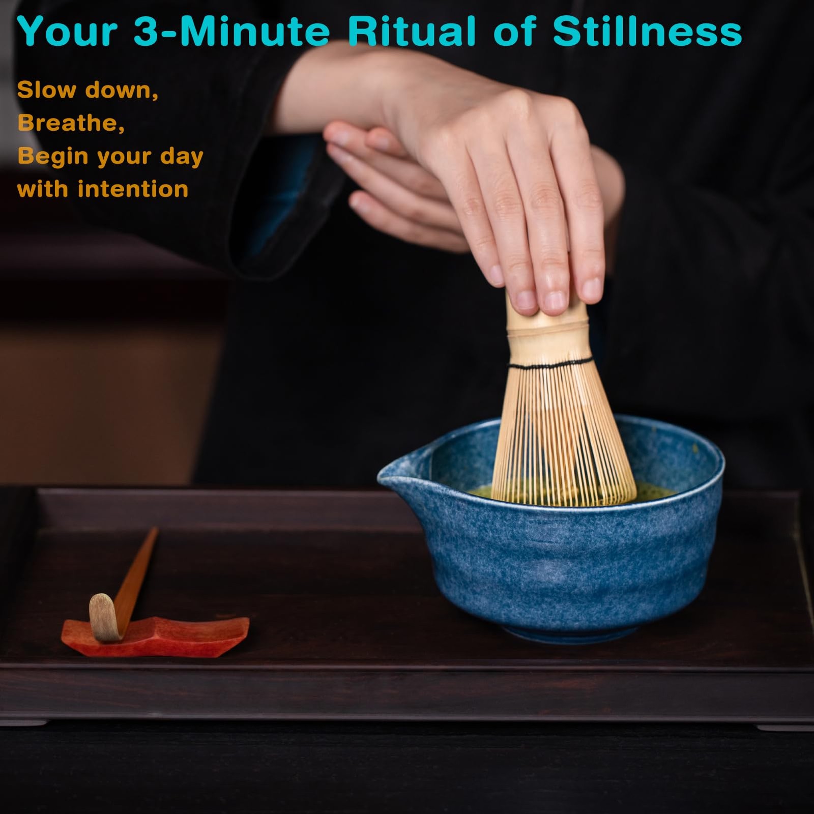 Premium Matcha Ceremony Set – Complete 9-Pcs Ritual Kit – Presented in Luxury…