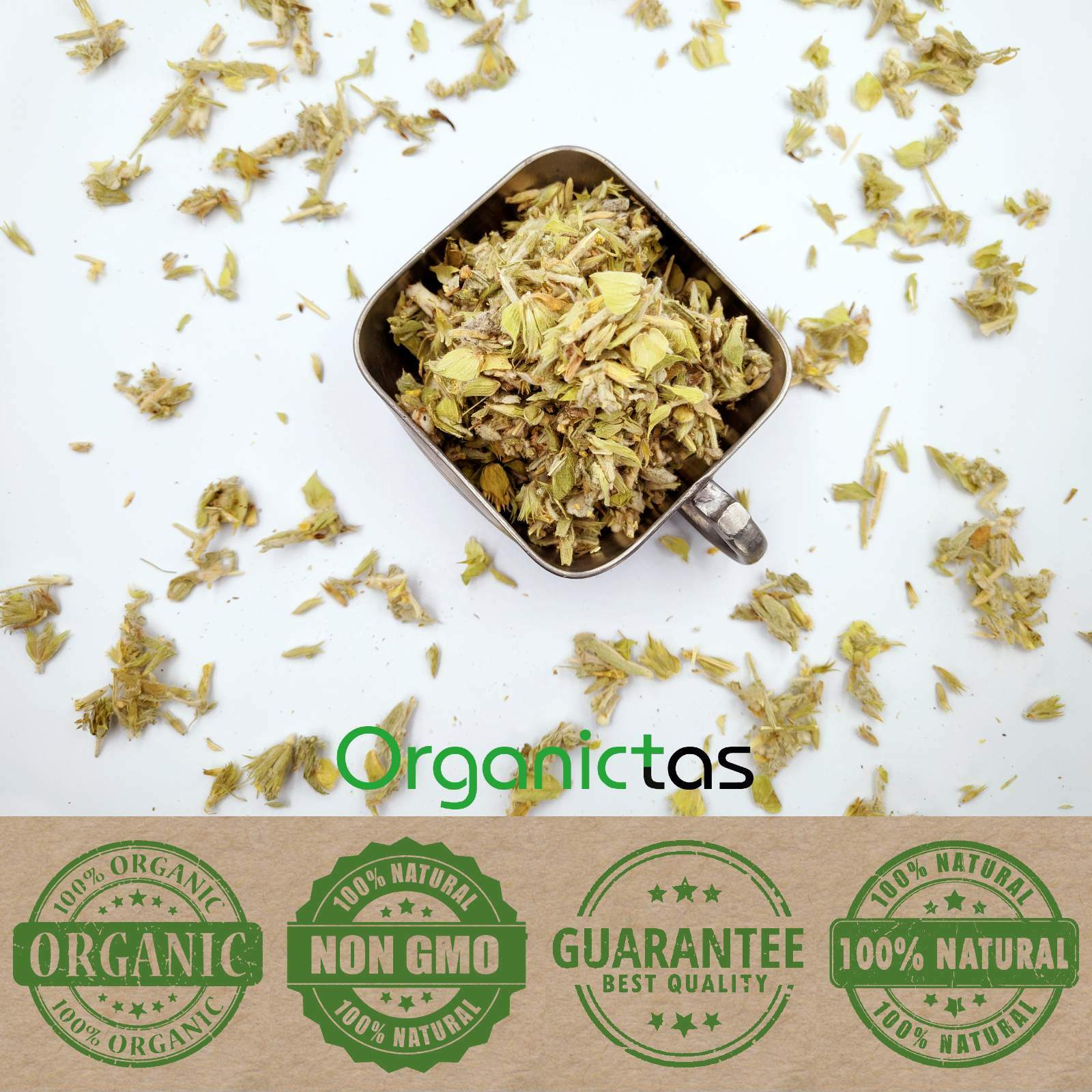 Organic Greek Mountain Tea Cut Sideritis Scardica Premium Quality Loose 2022 yr.