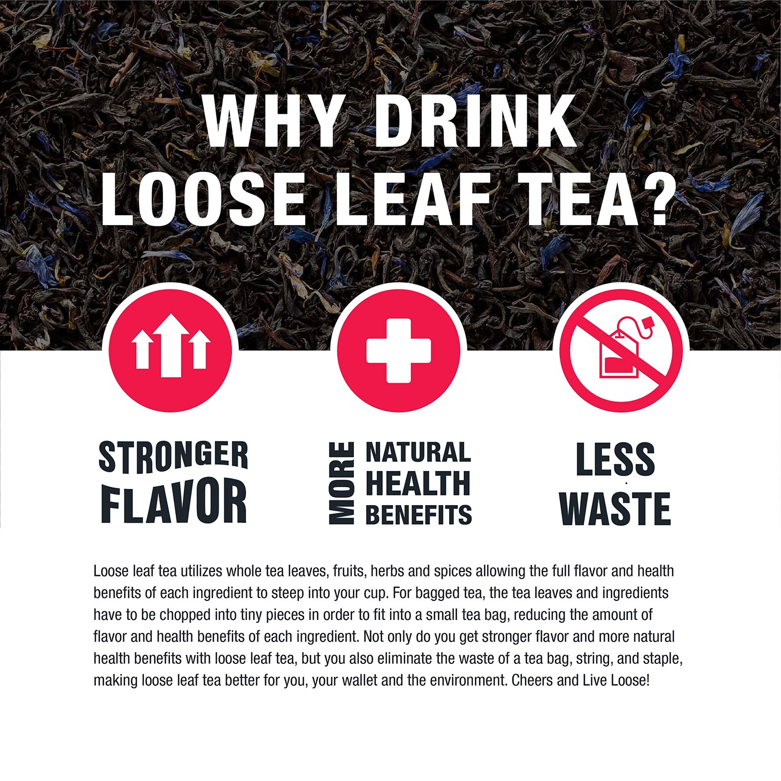 Floral Earl Grey Black Tea Bulk Pouch 200 Cups Premium Loose Leaf Blend