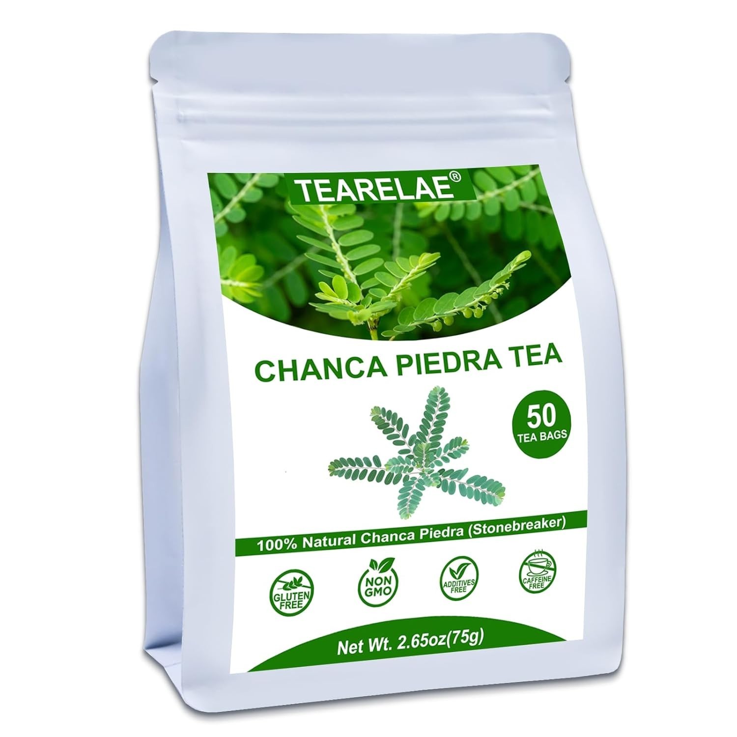 50 Count Chanca Piedra Tea Bags – Natural Herbal Remedy for Cleanse and Health