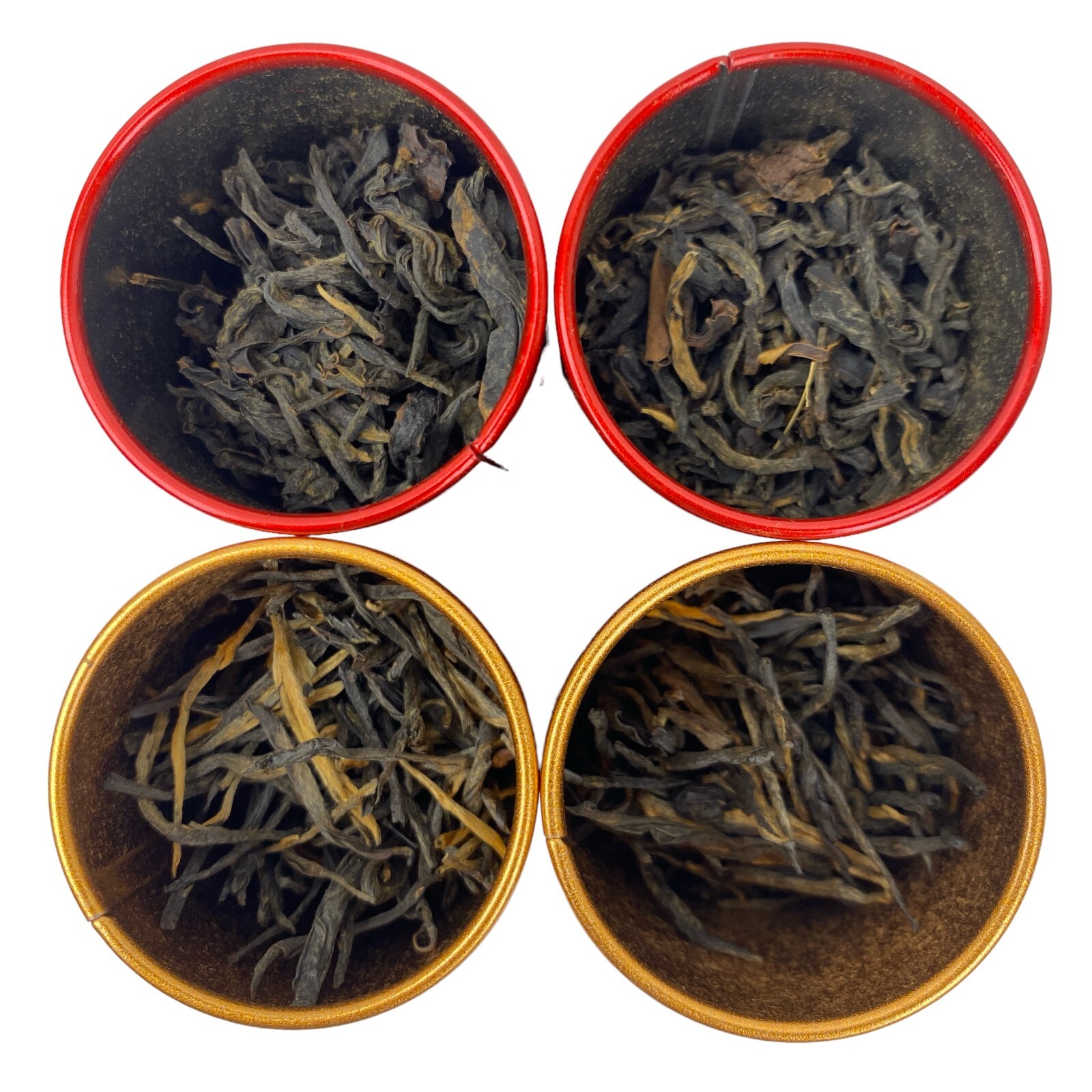 Yunnan Dian Hong Black Tea/Ripe Aged Pu-erh Tea (Fermented) Old Tree Loose Leaf