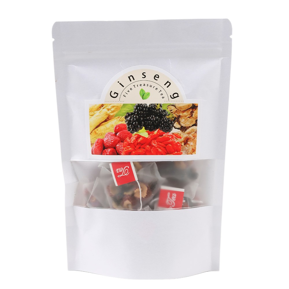 Liver Kidney Tea Ginseng Five Treasure Tea Red Date Polygonatum Maca 20-30pcs