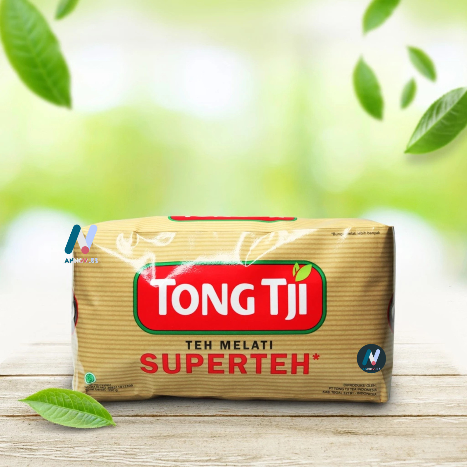 TONG TJI Original Premium Jasmine Tea Indonesian Fragrance Legendary 2X 250g