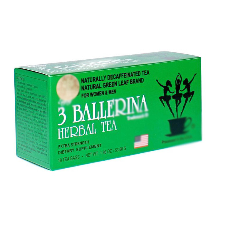 3 Ballerina Herbal Tea Slim Daughter STRENGTH Slim Tea 3g *18 bags Healthy Drink
