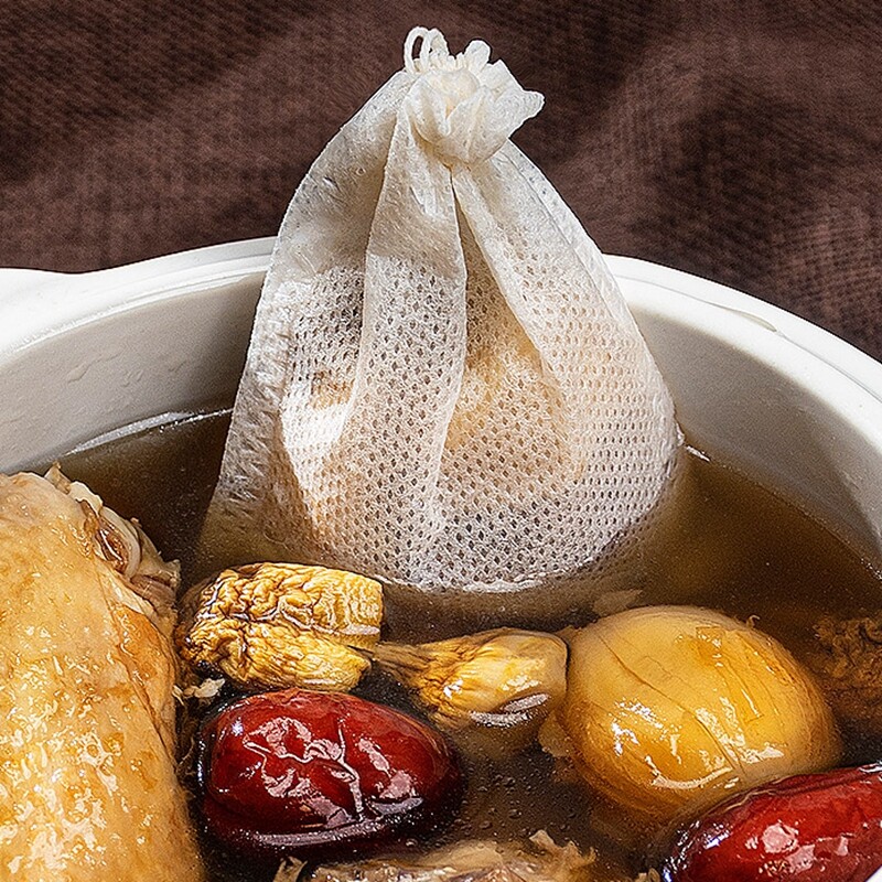 Non-woven Tea Filter Herb Loose Paper Empty Teabags Disposable Bag String LOT