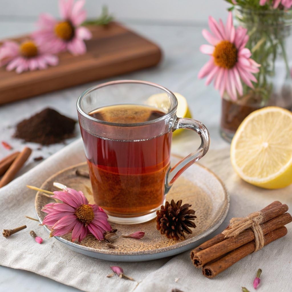 BigelowTea Lemon and Echinacea Black Tea 18ct No Size, Color