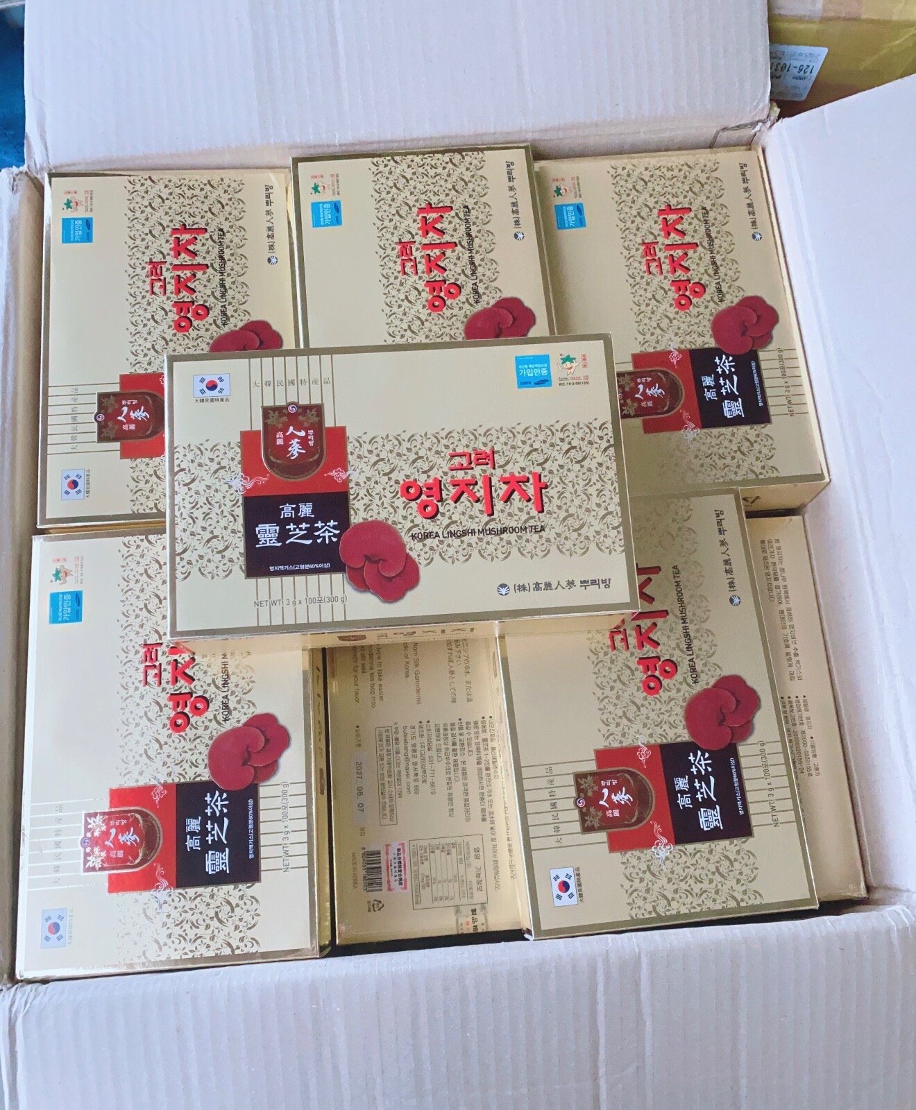 Korea Lingzhi Mushroom Tea 3g x 100pcs