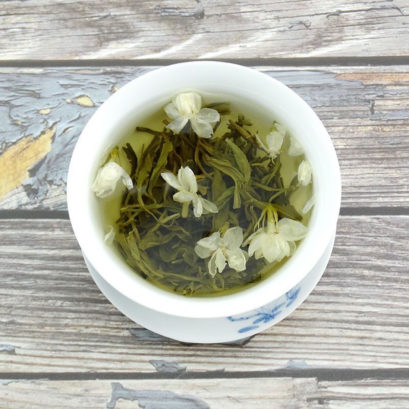 Chinese Organic Jasmine Flower Tea Jasmine Tea Mo Li Xiao Bai Hao Green Tea