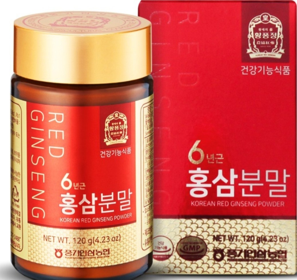 [Pung-gi Ginseng Nonghyup] Korean 6 Years Red Ginseng 120g