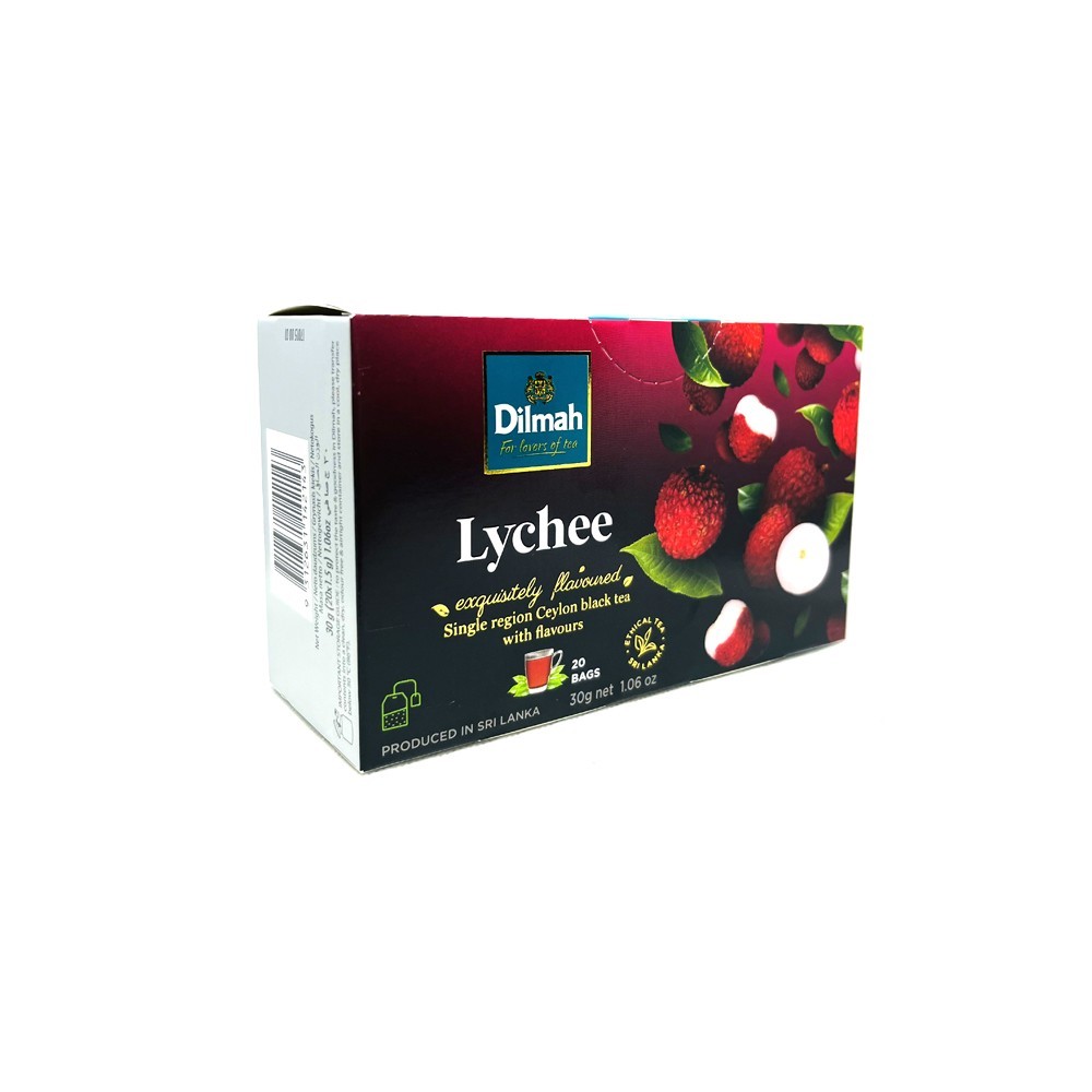 Dilmah – Fun Flavored Tea – Lychee – Ceylon Tea – 20 Tea Bags