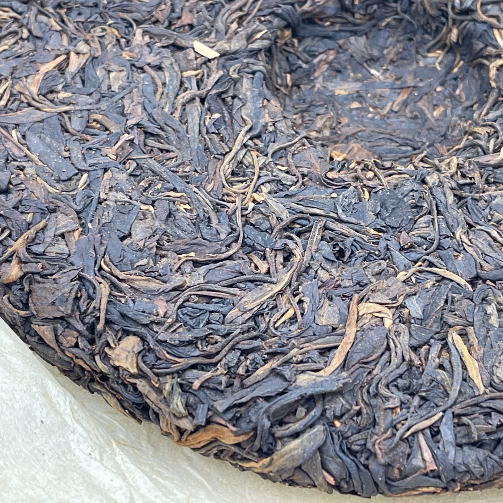 Pu-erh tea,2007,訂製茶Custom Tea,大樹圓茶big tree round tea,357g,Raw