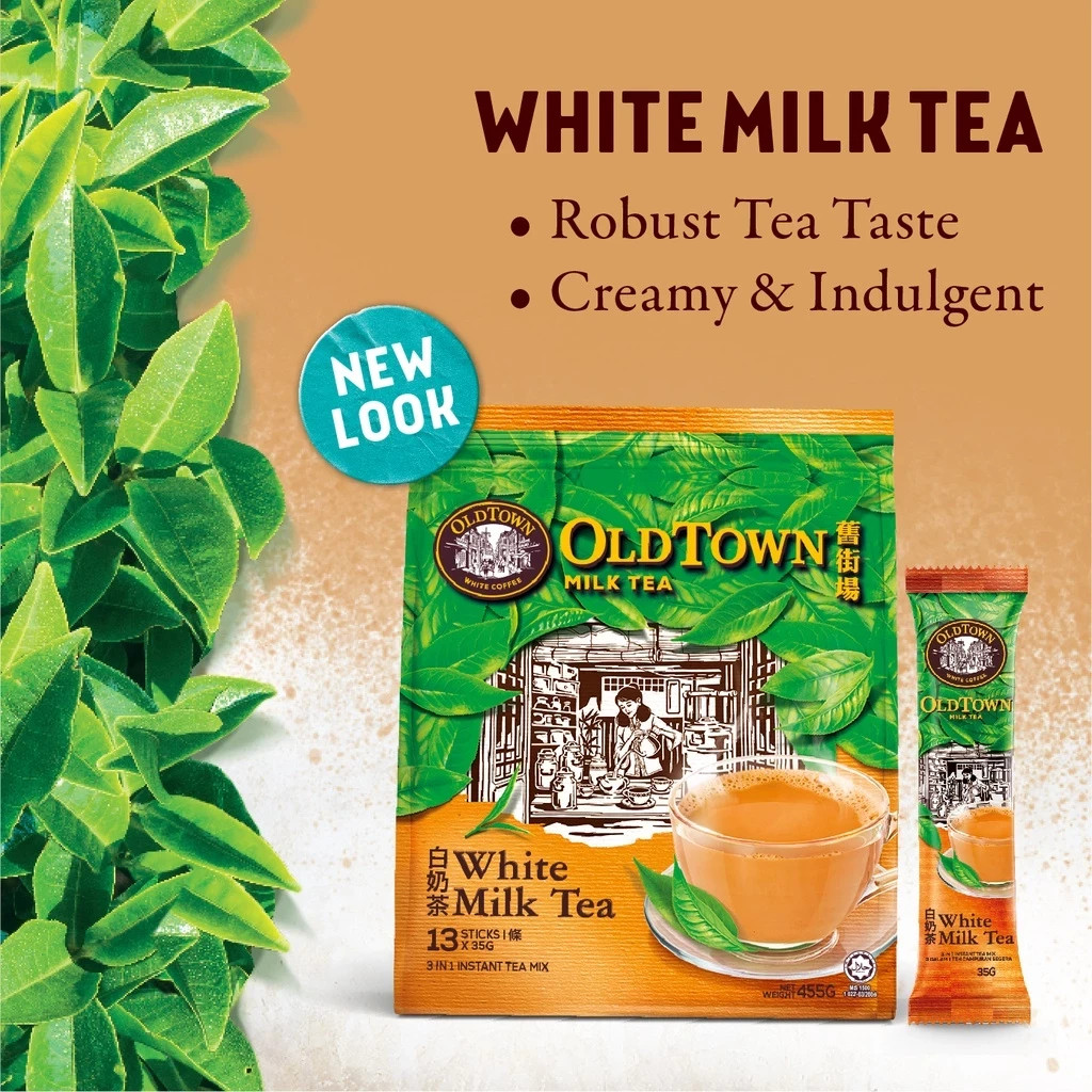 OldTown White Milk Tea –35g x 13 Sachets Bundle of 3 Packs