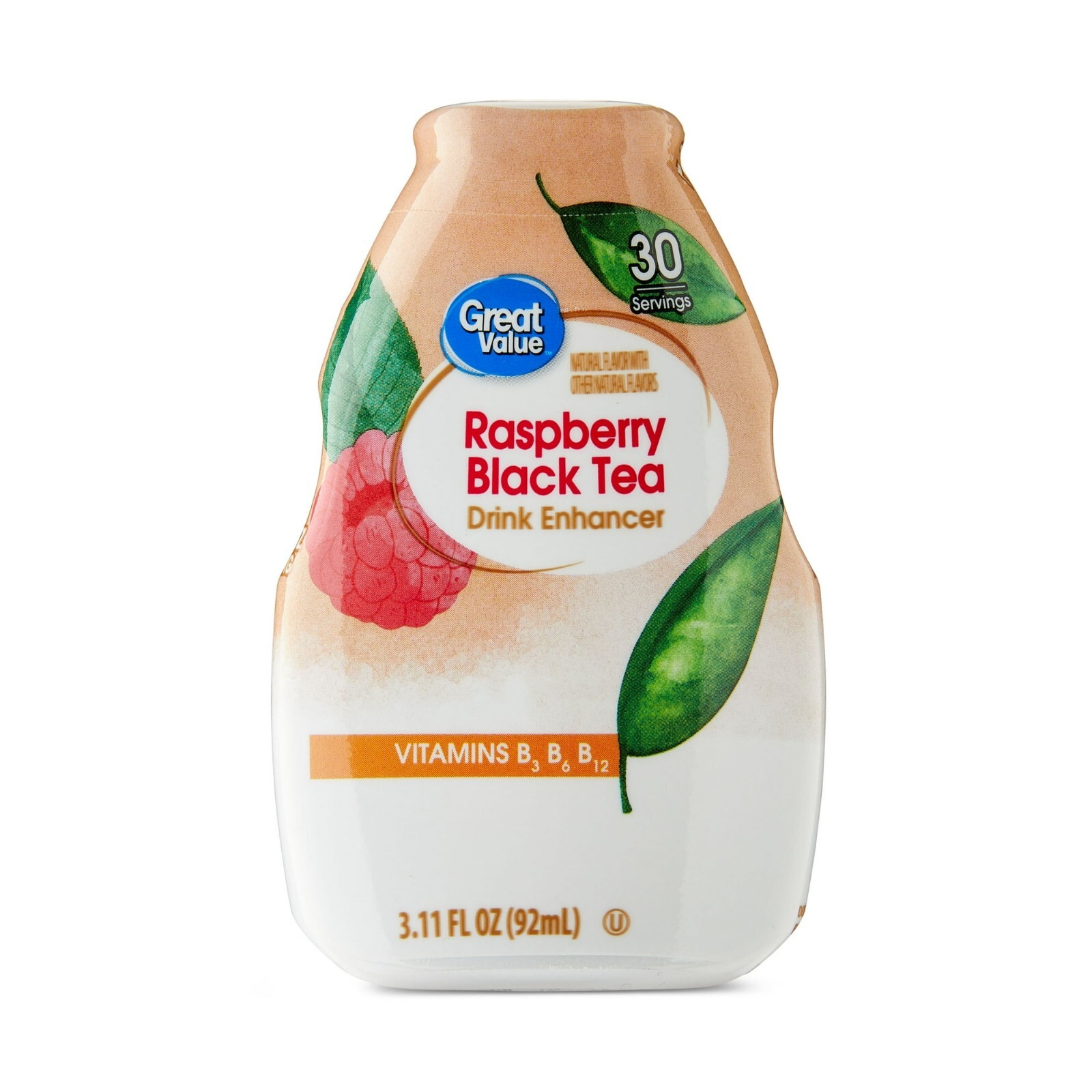 (2 pack) Great Value Raspberry Black Tea 3.11
