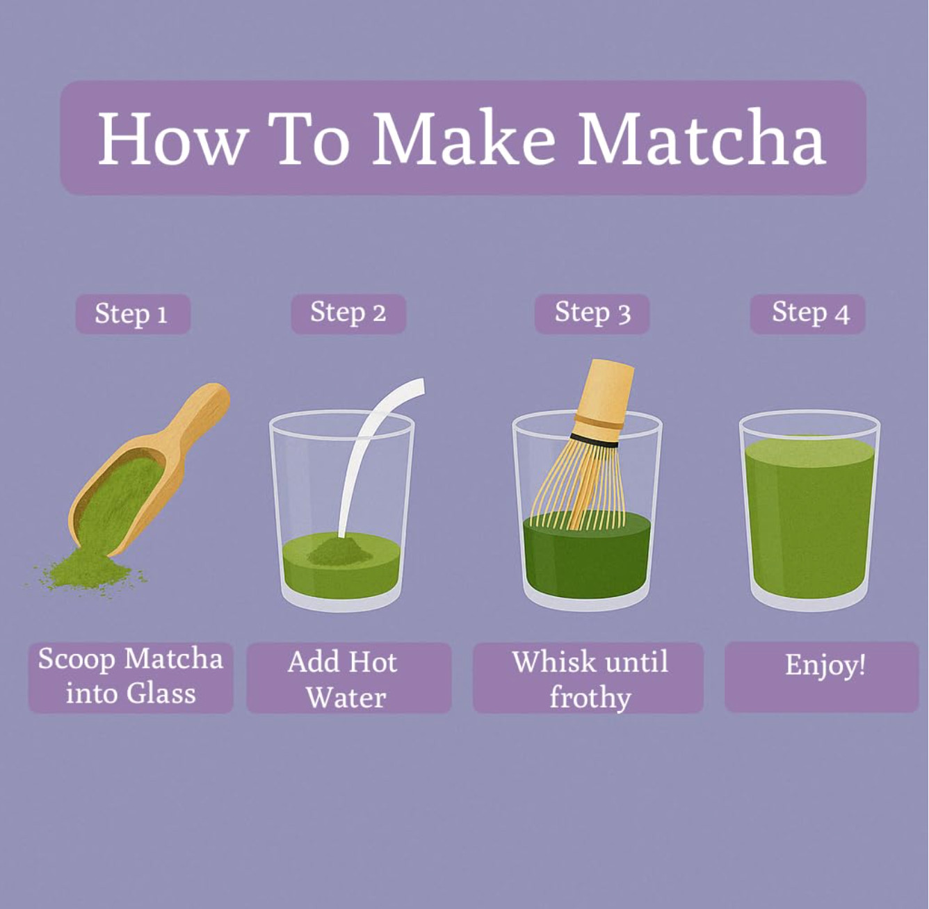 Ancient Roots Lavender Matcha – Green Tea Powder – 100% Japanese Matcha, All-nat
