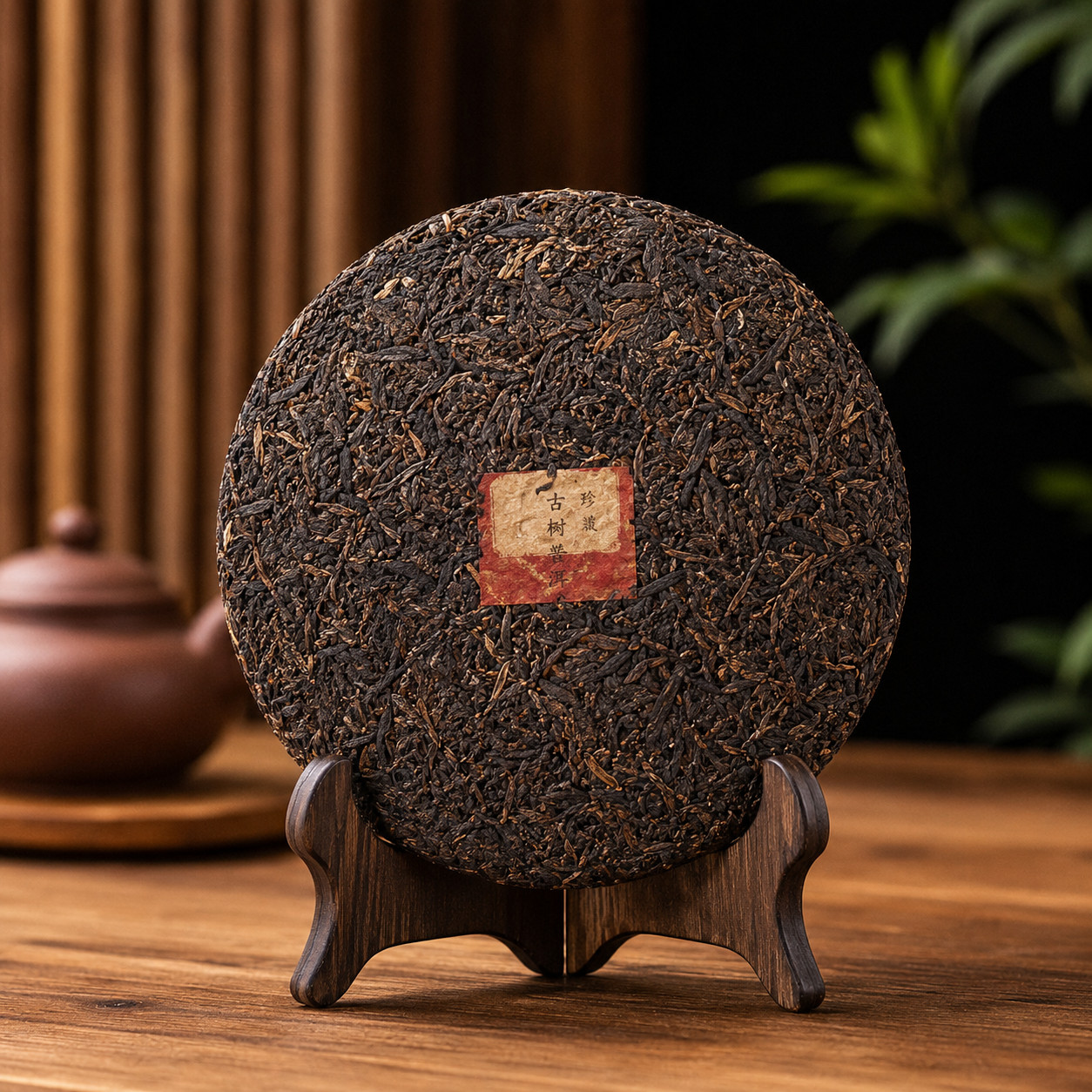 Li Ji Gu Zhuang Raw Pu-erh Tea 190g | Chinese Sheng Puer Tea Cake | Yunnan Ancie