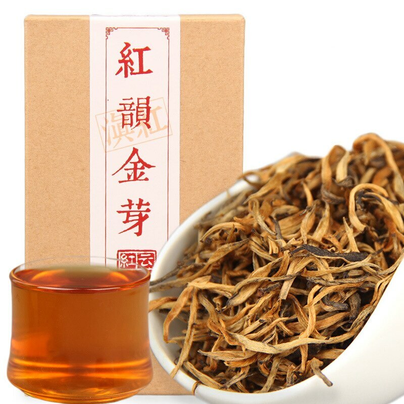 70g Jin Ya Chinese Black Tea Dianhong Gold Bud Red Rhyme Dian Hong Natural Tea