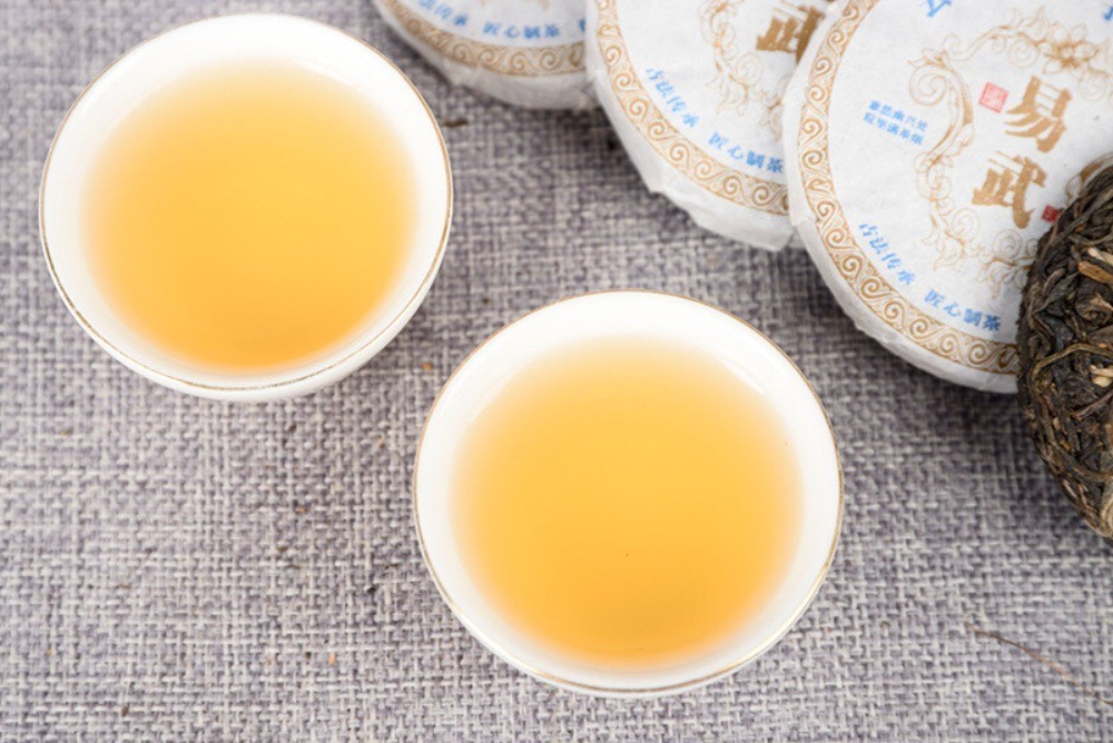 Yiwu Raw Puer Tea Cake 50g – Yunnan Healthy Drink Tea