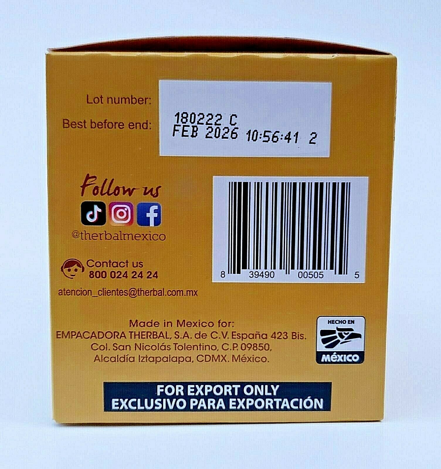 3 Packs Cinnamon Tea / Te de Canela 75 Wrapped Tea Bags Infusion Made in Mexico