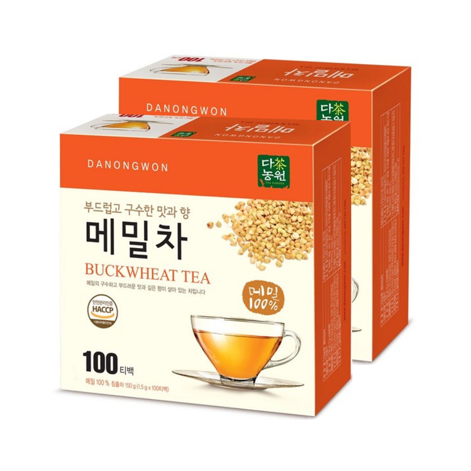 Korean Danongwon Buckwheat Tea 200 Tea bag