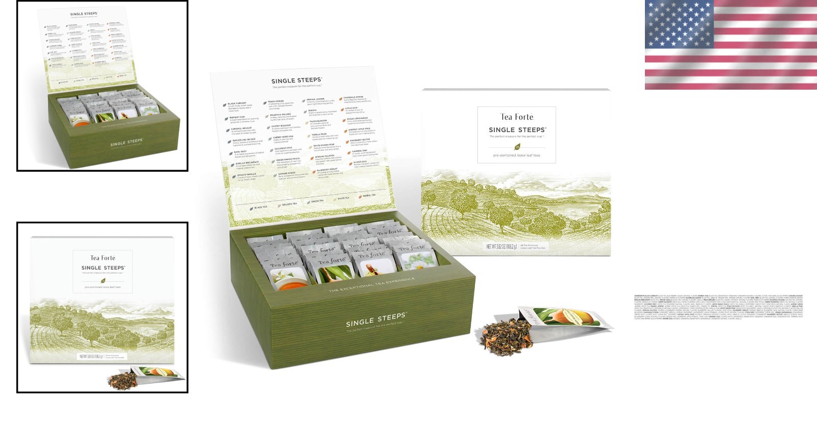 Tea Sampler Box – 28 Assorted Flavors