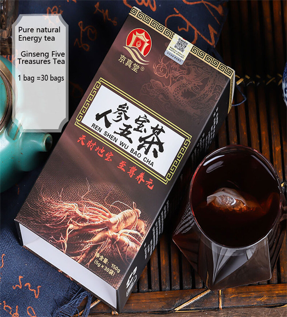 Kidney Tea Formula Ginseng Six Treasure Tea, Kidney Tea Chinese Herbal Tea 2025