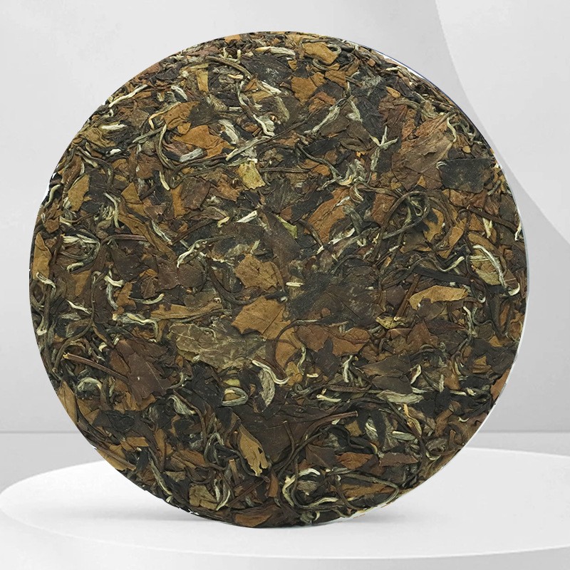 350g Fuding Aged White Tea 2013 High Mountain Shoumei Chen Nian White Tea Cake