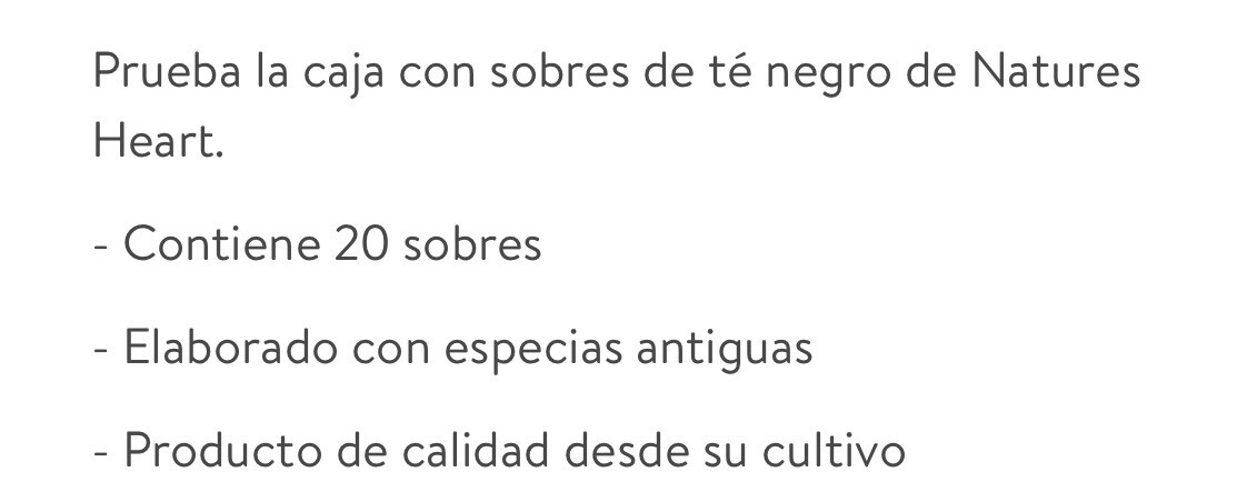 Te Chai Spice sin cafeina natural 20 tea bags Te Negro Canela Jengibre ￼