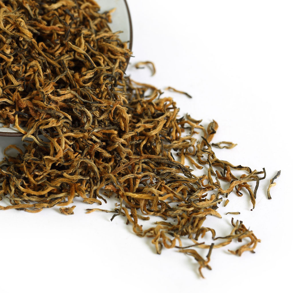 GOARTEA Supreme Wuyi Jinjunmei Eyebrow Junmee Black Tea Golden-Buds Easy-Bags