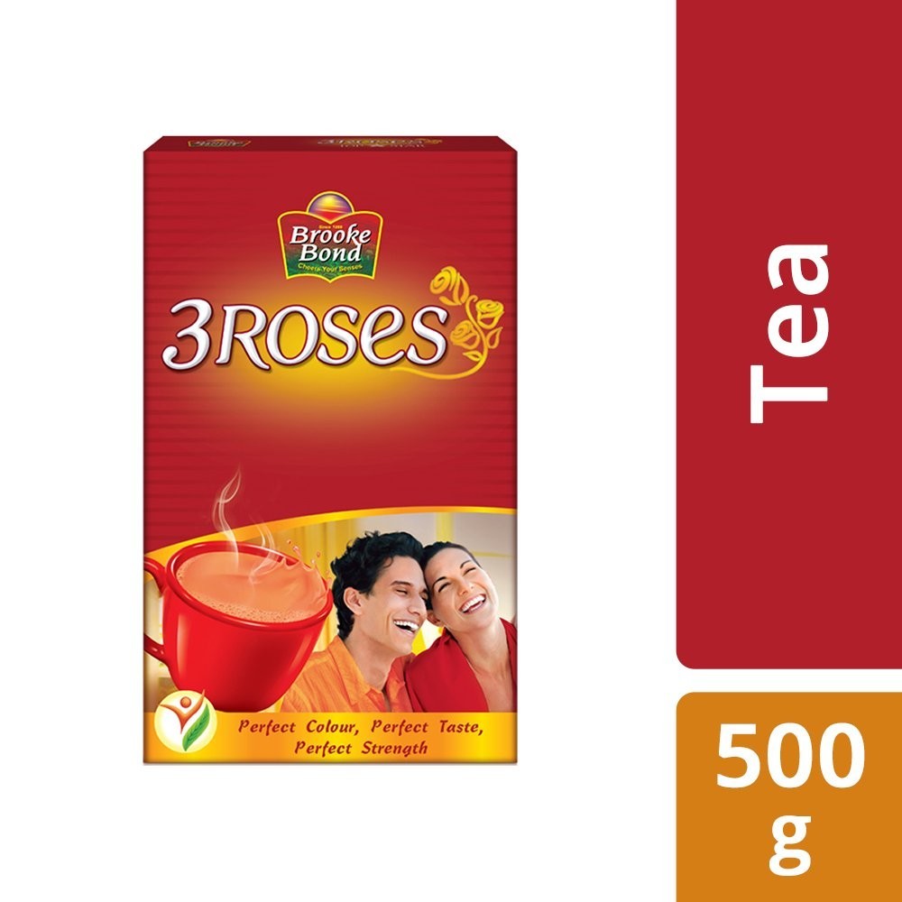 BROOKE BOND 3 ROSES DUST TEA – 500G CARTON