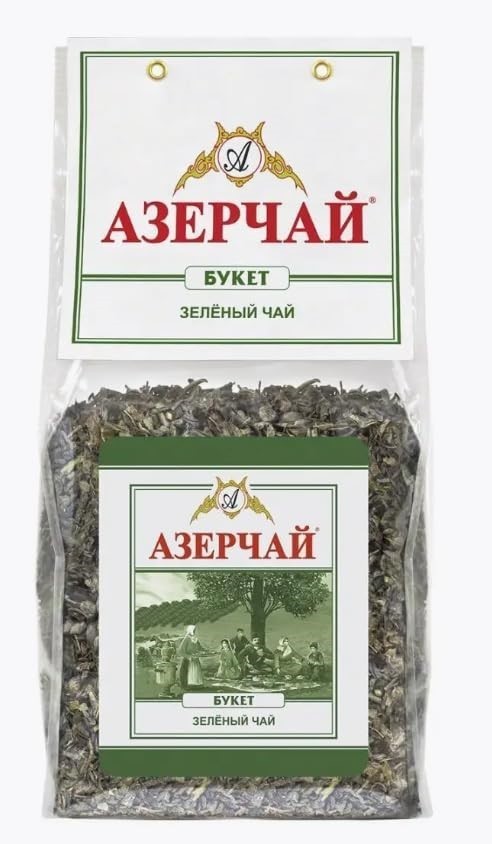 Азерчай Azercay / Azertea / Green Tea Bouquet 400g – Loose Leaf, Azerbaijani Tea