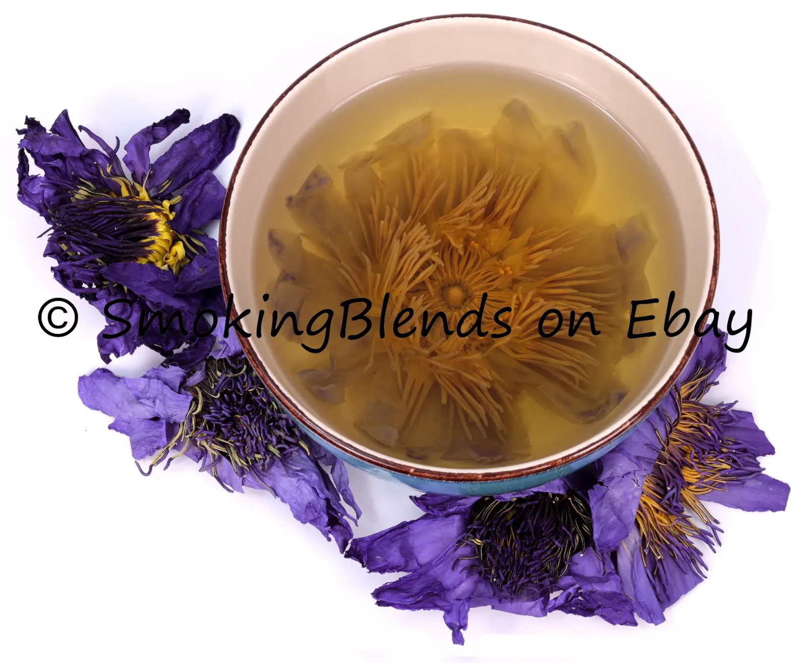 Blue Lotus Flowers – Egyptian Whole – Premium Tea – 1/4 oz to 4 oz