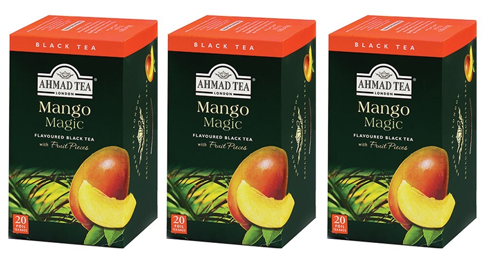 Pack of 3 – Ahmad Mango Magic Black Tea 20ct